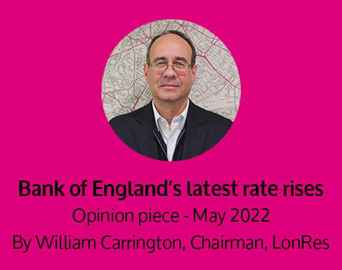 Bank of England’s latest rate rises - May 2022
