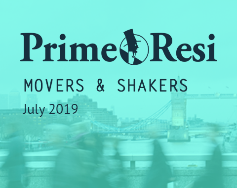 LonRes Movers and Shakers - PrimeResi July 2019 round-up property recruitment London