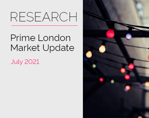LonRes research: Prime London Market Update - July 2021 residential property market