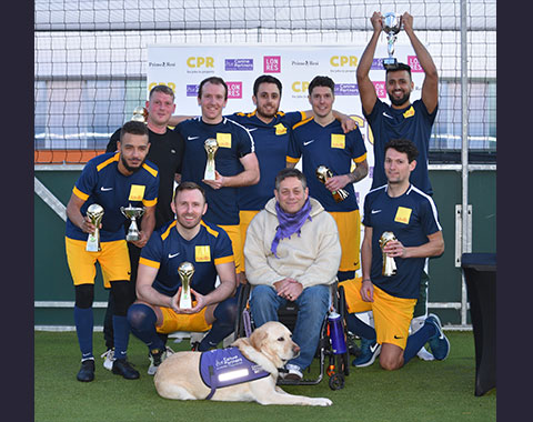 The CPR Cup Football Tournament 2019 with Collins Property Recruitment and supported by LonRes and PrimeResi in aid of Canine Partners LonRes subscribers